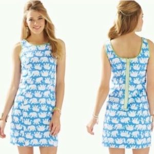 Lilly Pulitzer Cathy Shift Dress Tusk in Sun